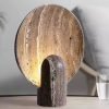 L-mpada-de-mesa-LED-de-m-rmore-para-decora-o-sala-de-estar-criativa-marrom Abajur LED padrão mármore