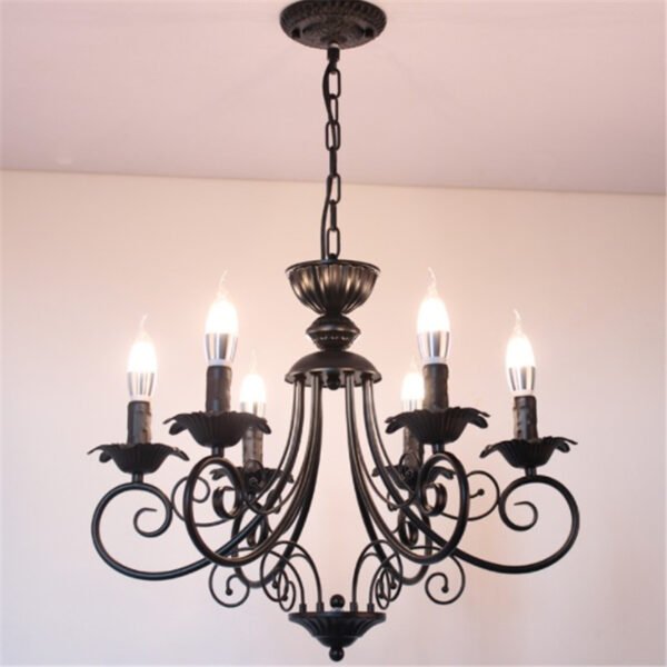 Lustre-retro-do-s-t-o-do-vintage-l-mpada-de-vela-americana-candelabros-de-suspens