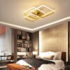 Plafon led retangular bordas arredondadas