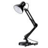 Metal-l-mpada-de-mesa-bra-o-oscilante-l-mpada-de-mesa-ajust-vel-ganso-pesco Luminária de mesa articulada para leitura
