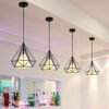 N-rdico-Bar-Ilumina-o-Restaurante-Lustre-Personalidade-Criativa-Retro-Industrial-Iron-Art-Pendurado-Moderna-L-1 Pendente diamante industrial aramado