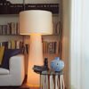 Luminária minimalista Wabi Sabi Creme