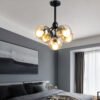 Nordic-Industrial-Retro-Glass-Chandelier-L-mpada-criativa-Lustre-decorativo-para-s-t-o-Quarto-Caf Lustre industrial orbe