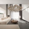 Nordic-bolha-bola-lustre-de-ilumina-o-para-casa-interior-cromo-lustre-para-sala-estar-decora-3 Lustre redondo moderno molécula