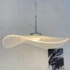 Nordic-designer-de-arte-estudo-quarto-lustre-sala-jantar-moda-simples-e-moderno-criativo-folha-l Pendente moderno folha lótus