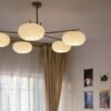 Nordic-luz-pingente-de-vidro-para-sala-estar-decora-o-led-pingente-l-mpada-para-o-2 Lustre moderno vidro branco