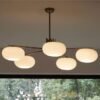 Nordic-luz-pingente-de-vidro-para-sala-estar-decora-o-led-pingente-l-mpada-para-o Lustre moderno vidro branco