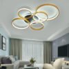 Plafon led clean anel alumínio
