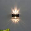 Arandela solar led jardim