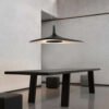 Soleil-noir-luz-pingente-simples-irregular-resina-linear-luz-pingente-quarto-sala-de-estar-restaurante-cozinha-1 Pendente Soleil resina linear