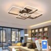 candeeiro-de-tecto-moderno-candeeiro-de-tecto-com-led-preto-branco-candeeiro-de-tecto-brilhante-para-1 Plafon minimalista quadrado bordas arredondadas