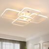 candeeiro-de-tecto-moderno-candeeiro-de-tecto-com-led-preto-branco-candeeiro-de-tecto-brilhante-para Plafon minimalista quadrado bordas arredondadas