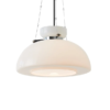 pendente moderno de vidro branco leitoso marca miresa Pendente vidro designer Bauhaus