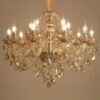 1 lustre de cristal classico marca miresa Lustre clássico de cristal