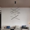 Alum-nio-LED-teto-candelabro-forma-mut-vel-escada-alta-Vazio-Sala-de-estar-Hall-Ilumina-2 Lustre minimalista barra alumínio