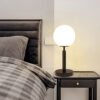 Bola-de-vidro-l-mpada-mesa-luxo-sala-estar-escrit-rio-quarto-cabeceira-luz-noite-p-2 Abajur Bola/Esfera de vidro