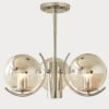 Cromo-moderno-led-lustre-de-teto-para-o-quarto-sala-jantar-arte-exposi-o-galvanizada-corpo Lustre moderno acabamento galvanizada