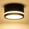 Diodo-emissor-de-luz-superf-cie-montado-downlight-guia-lateral-l-mpada-luz-para-teto-5w Spot Redondo alumínio de led