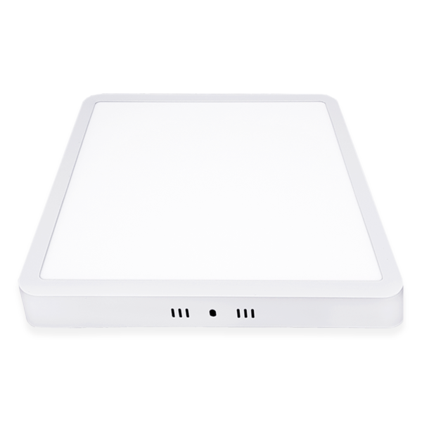 KIT-2-Luminaria-Plafon-25w-Led-Sobrepor-Quadrado-Luz-Branca-Fria-Quente-e-Neutra-1 Kit 2Un Plafon Painel quadrado sobrepor led 25w