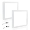 Kit 2Un Plafon Painel quadrado sobrepor led 25w