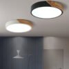 Lampara-Led-Techo-CONDUZIU-a-Luz-de-Teto-Para-Decora-o-do-Quarto-L-mpada-Do Plafon redondo minimalista ate 60cm