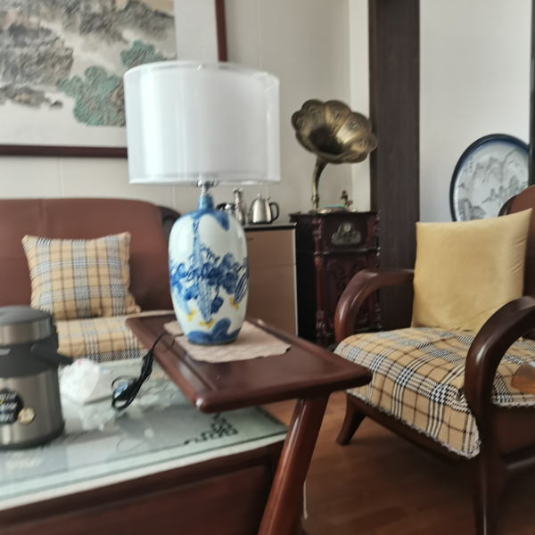 Lumin-ria-de-cabeceira-estilo-chin-s-candeeiro-de-mesa-pintado-m-o-em-porcelana-azul