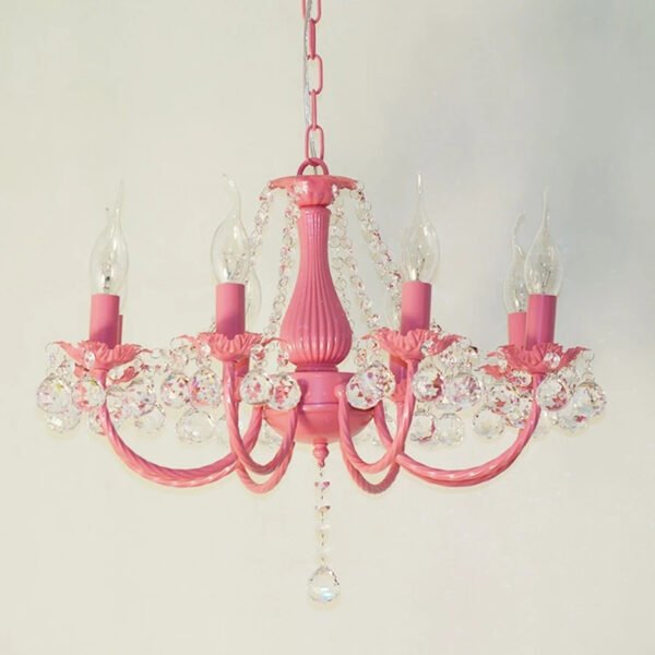 Lustre-de-cristal-coreano-n-rdico-pastoral-rosa-branco-princesa-para-meninas-quarto-sala-de-jantar-3