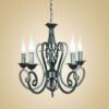 Lustre-suspenso-de-ferro-forjado-lumin-ria-para-casa-tipo-vela-preto-industrial-presente-criativo-1 Lustre provençal preto ferro forjado