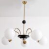 M-ltiplas-cabe-as-feij-es-m-gicos-lustre-de-teto-para-sala-estar-quarto-cozinha Lustre moderno orgânico vidro