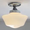 Medieval-varanda-varanda-luzes-de-teto-vidro-bauhaus-simples-quarto-decora-o-l-mpadas-varanda-corredor Luminária sobrepor branco leitoso