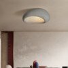 Minimalista-Wabi-Sabi-LED-Luzes-de-Teto-Branco-Cinza-Lustres-Sala-de-Jantar-Quarto-Home-Decor-1 luminária sobrepor wabi sabe vintage orgânico