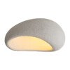 Minimalista-Wabi-Sabi-LED-Luzes-de-Teto-Branco-Cinza-Lustres-Sala-de-Jantar-Quarto-Home-Decor-2 luminária sobrepor wabi sabe vintage orgânico