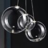 Modern-LED-Glass-Ball-Pendant-Lamp-Chrome-Hanging-Light-Lustres-para-Cozinha-Sala-de-Jantar-e Pendente cereja moderno vidro