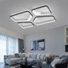 Modern-Lustre-LED-luzes-de-teto-sala-de-estar-quarto-jantar-l-mpada-lumin-ria-90-2 luminária sobrepor clean formas vazadas luz led