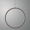 Moderno-Interior-Lustre-Preto-Anel-Lustre-Lustre-LED-Sala-de-jantar-Luz-pingente-redonda-Decora-o Pendente minimalista Anel