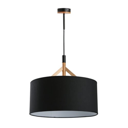 Moderno-Minimalista-Lustre-Tecido-Abajur-L-mpada-LED-L-mpada-Pingente-Nordic-Redonda-Criativa-Home-Deco Pendente redondo abajur tecido