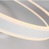 Plafon anel/aro alumínio led