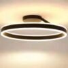 Plafon de alumínio anel aro (Plafon anel/aro alumínio led), disponível na Miresa, loja-de-luminárias-São-Paulo.