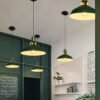 Nordic-Loft-Pendant-Light-Lustre-Vintage-L-mpada-suspensa-L-mpadas-de-teto-modernas-LED-Restaurante Pendente industrial alumínio colorido