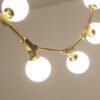 Nordic-Magic-Bean-Hanging-Chandelier-Bolas-de-vidro-Decora-o-da-sala-de-jantar-Estilo-ramos Lustre estilo ramos com bolas vidro