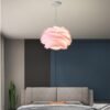Novo-designer-dinamarqu-s-rosa-branca-lustre-de-teto-para-o-quarto-sala-estar-cozinha-rosa-1 Pendente designer dinamarquês rosa