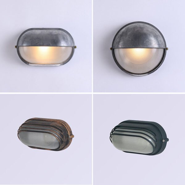 Outdoor-imperme-vel-alum-nio-Oval-Wall-Lamp-Exterior-Sconce-Ilumina-o-Retro-teto-l-mpada