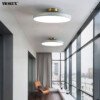 Rotatable-Remote-Dimming-LED-Chandelier-Lights-Ilumina-o-Interior-Modern-Flats-L-mpadas-Sala-de-estar-1 Plafon led disco redondo