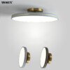 Rotatable-Remote-Dimming-LED-Chandelier-Lights-Ilumina-o-Interior-Modern-Flats-L-mpadas-Sala-de-estar Plafon led disco redondo