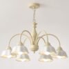 S05c59c0fa757433ab4d7c43f90d04167L Lustre provençal branca cerâmica