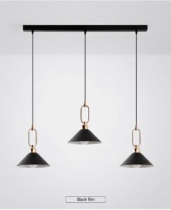 Pendente industrial dourado alumínio chapéu marca miresa