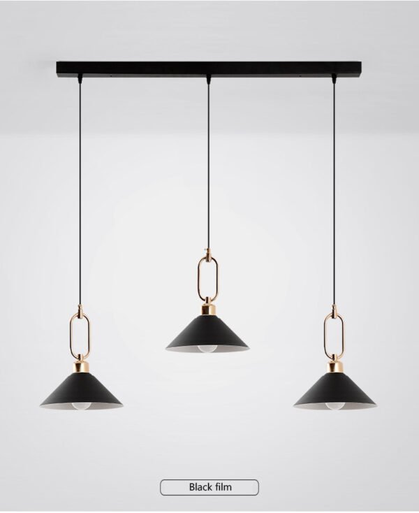 Pendente industrial dourado alumínio chapéu marca miresa