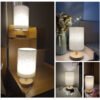 Sb1466ce4fe7d4a619ffb0d1ea6f1673fL Abajur compacto moderno simples