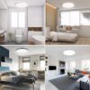 Super-brilhante-redonda-LED-luz-de-teto-l-mpada-branca-quente-sala-de-estar-quarto-banheiro-1 Plafon redondo led anti-mosquito