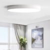 Surface-Mount-Flush-Painel-LED-Luz-de-teto-L-mpada-moderna-Lumin-ria-para-quarto-e-1 Plafon redondo minimalista 80cm